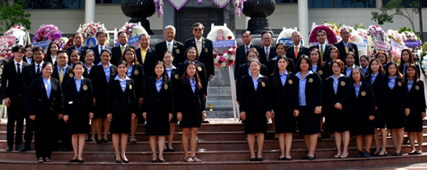 พิธีวางพวงมาลาถวายสักการะพระบาทสมเด็จพระมงกุฎเกล้าเจ้าอยู่หัวเนื่องในวันสมเด็จพระมหาธีรราชเจ้า ประจำปี 2567